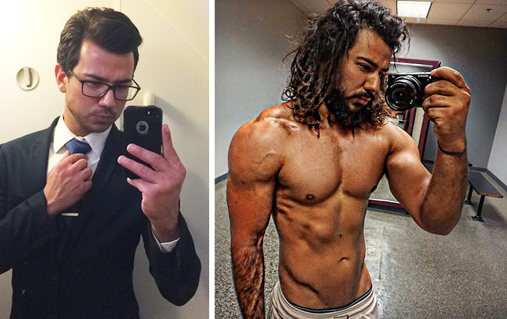 парни до и после того как они изменились свою жизнь, парни изменились свою жизнь 