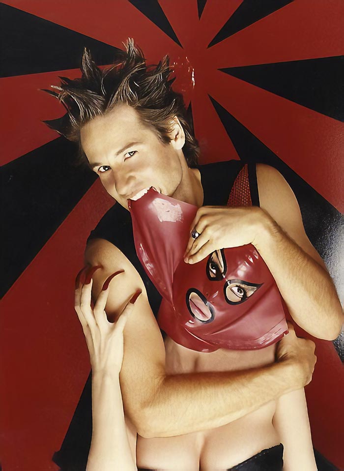 Фотосессия «Секретных материалов» из 90-х, фотограф Дэвид Лашапель, 