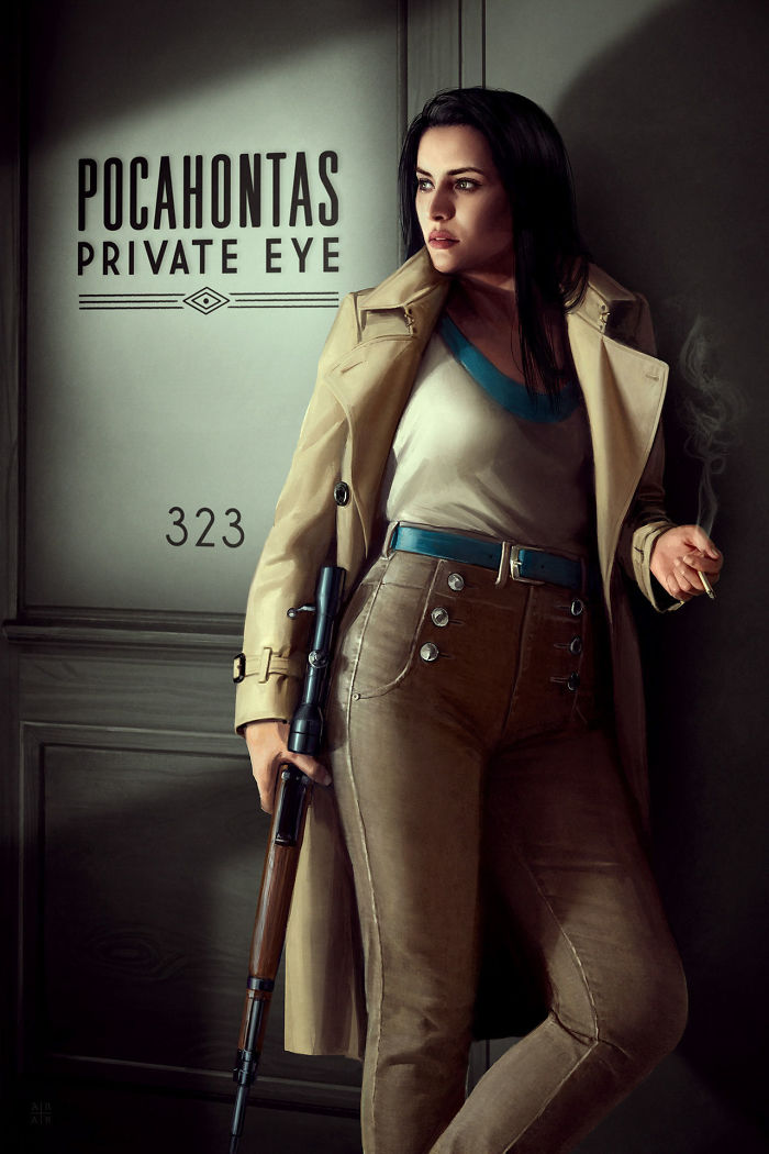 диснеевские принцессы в нуарных фильмах 40-х, Астор Александр, Astor Alexander