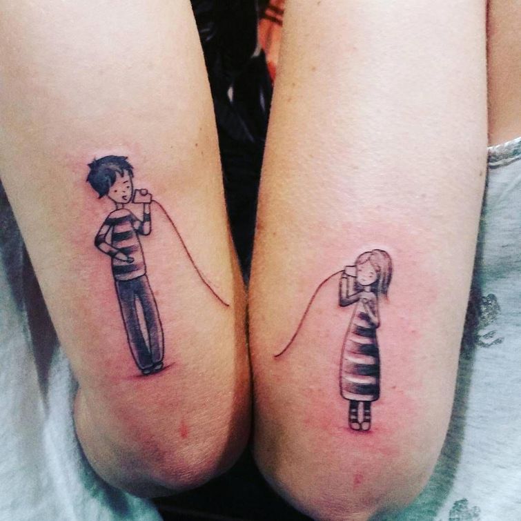 Татуировки братьев Юнайтед оригинальные и очень трогательные дизайны