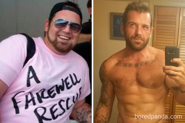 люди до и после того как они перестали пить, 