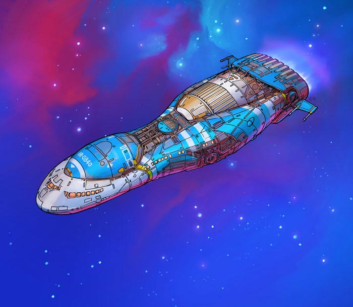 Парень превращает обычные вещи в проекты космических кораблей (он у мамы инженер) Парень превращает обычные вещи в проекты космических кораблей, Эрик Геуз, Eric Geusz