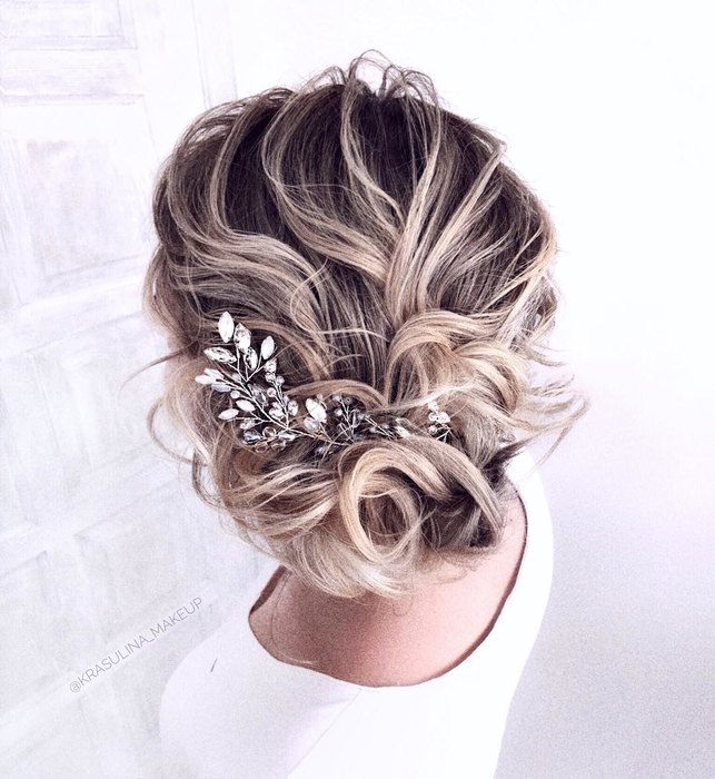 свадебные причёски, идеи для свадебной причёски 
