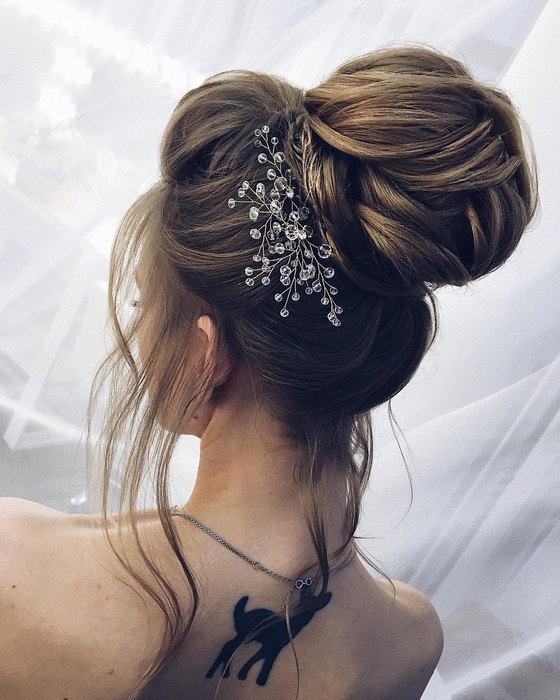 свадебные причёски, идеи для свадебной причёски 