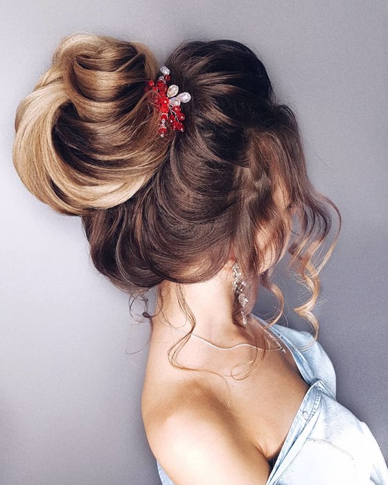 свадебные причёски, идеи для свадебной причёски 