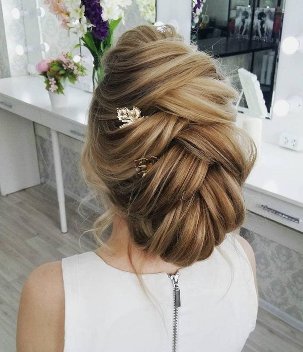 свадебные причёски, идеи для свадебной причёски 
