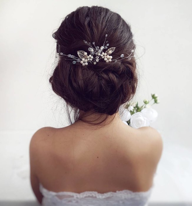 свадебные причёски, идеи для свадебной причёски 