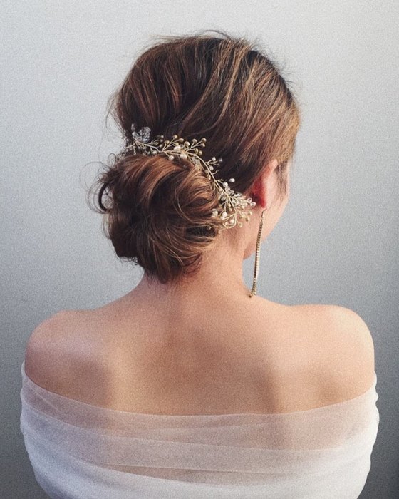 свадебные причёски, идеи для свадебной причёски 