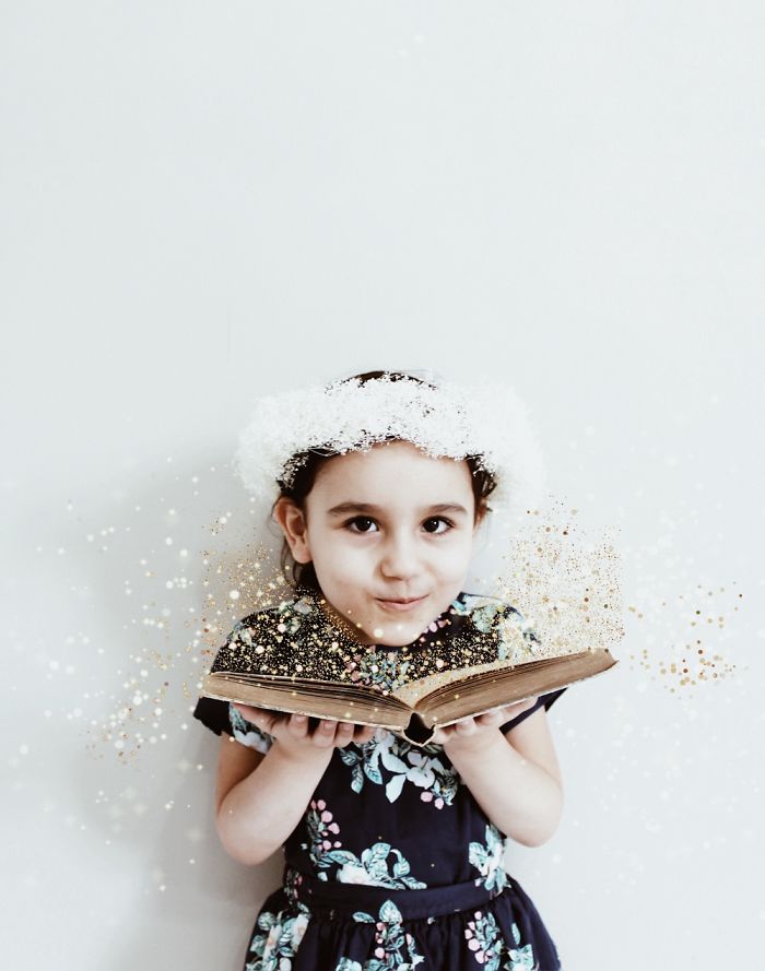 У этой мамы 5 детей, мама пятерых детей делает творческие фотографии 