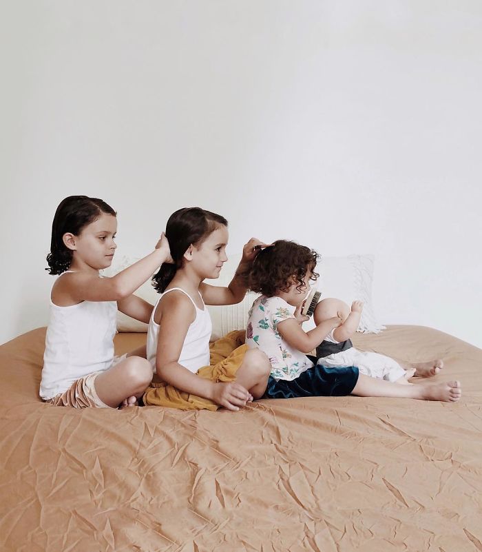 У этой мамы 5 детей, мама пятерых детей делает творческие фотографии 