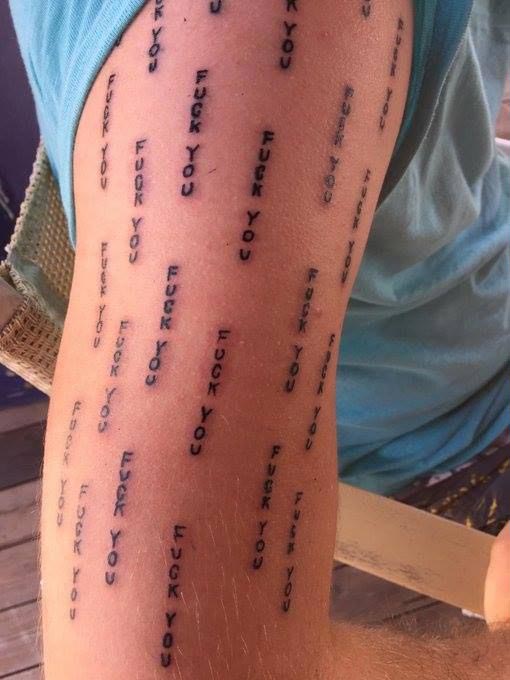 татуировки о которых пожалеют, тату пожалеют, смешные татуировки, нелепые татуировки