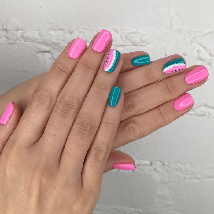 Идеи маникюра для коротких ногтей, модный маникюр 