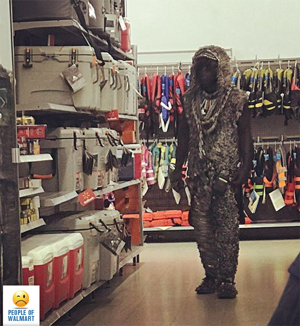 People of walmart, странные покупатели американских супермаркетов