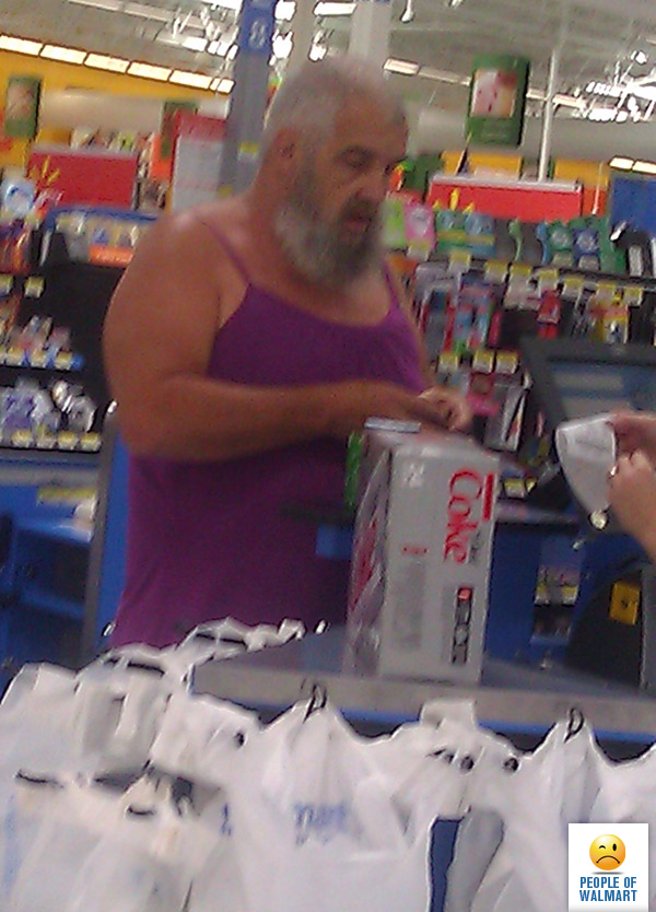 People of walmart, странные покупатели американских супермаркетов
