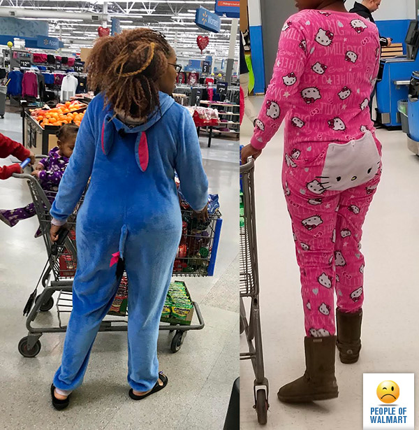 People of walmart, странные покупатели американских супермаркетов