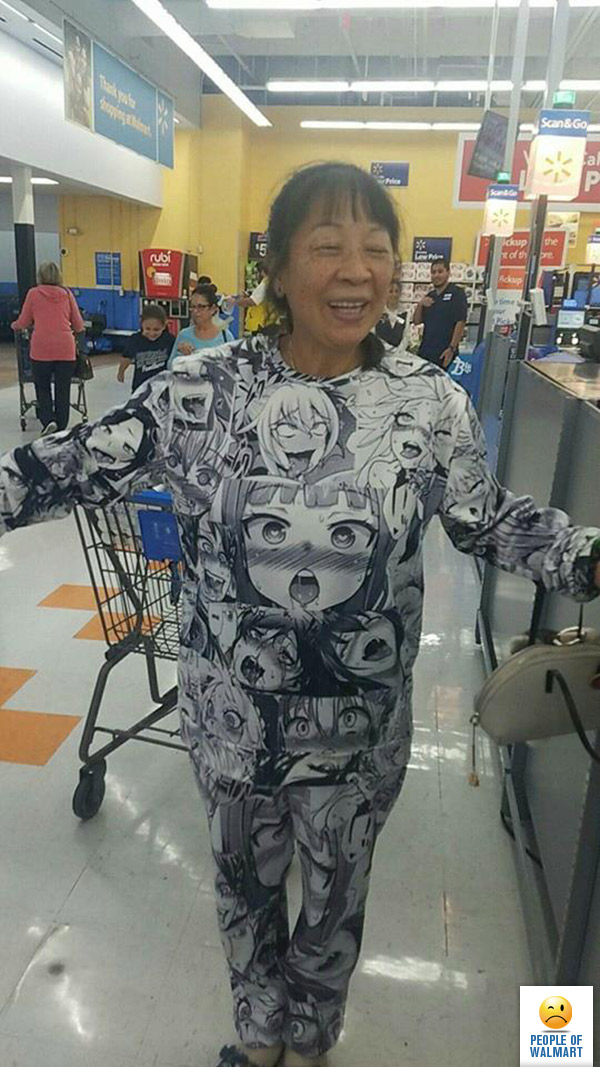 People of walmart, странные покупатели американских супермаркетов