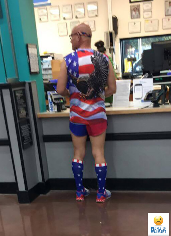 People of walmart, странные покупатели американских супермаркетов