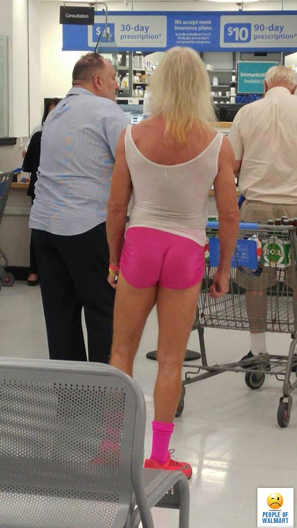 People of walmart, странные покупатели американских супермаркетов
