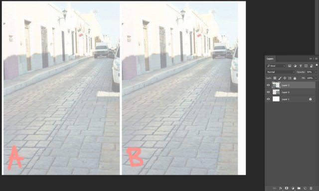 Эта оптическая иллюзия 'двух разных фотографий' гарантировано сломает вам мозг оптическая иллюзия, оптическая иллюзия дороги, оптическая иллюзия разные фотографии, оптическая иллюзия грузовики