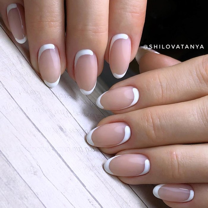 идеи французского маникюра, французский маникюр 