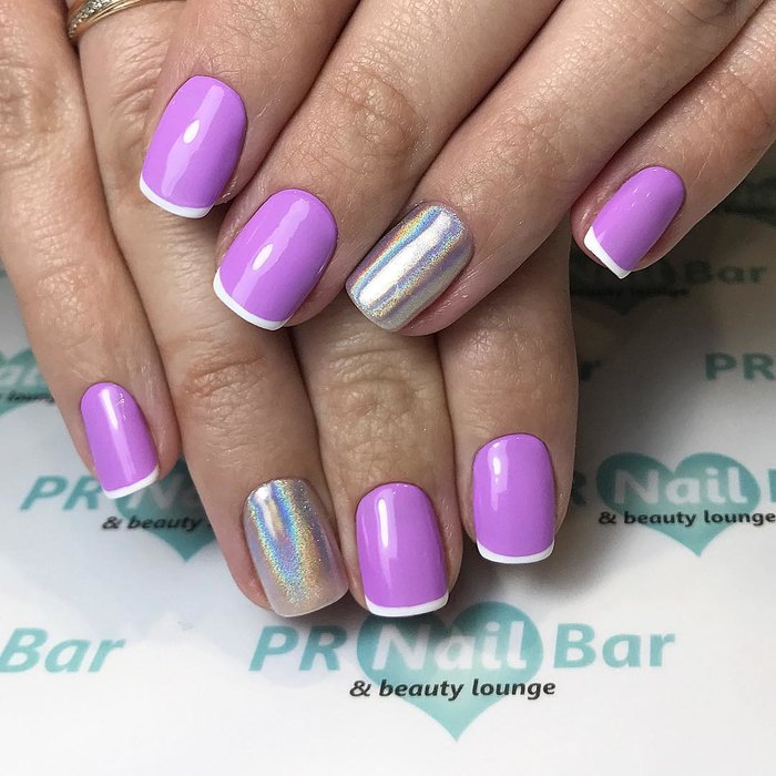 идеи французского маникюра, французский маникюр 