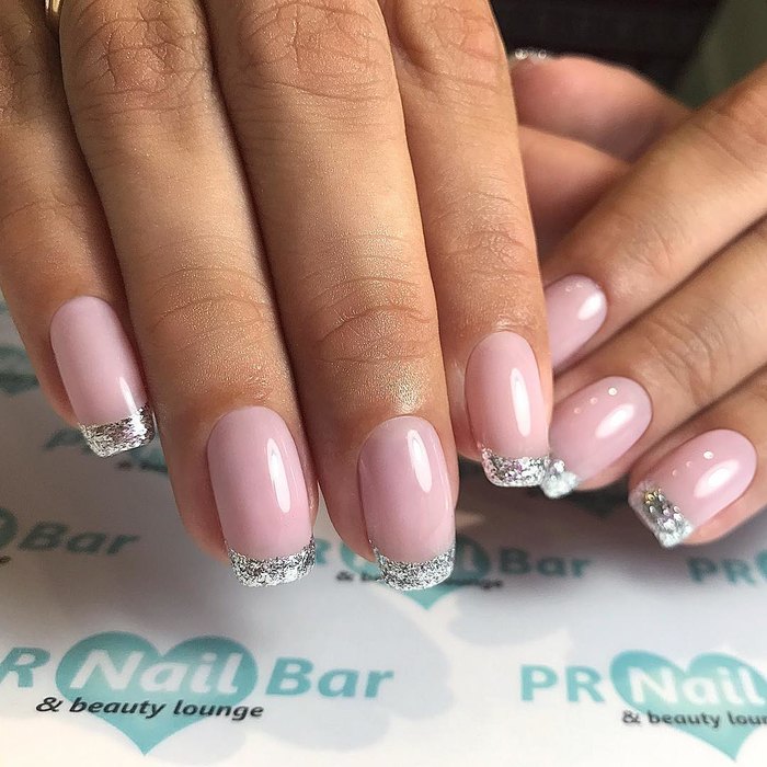 идеи французского маникюра, французский маникюр 