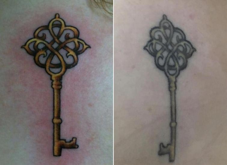 Тату-старение: как меняются татуировки с течением времени старение татуировки, татуировка спустя годы, как меняется татуировка, как выглядит татуировка