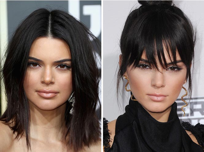 звёзды которые отрезали чёлку,  чёлка круто меняет лицо