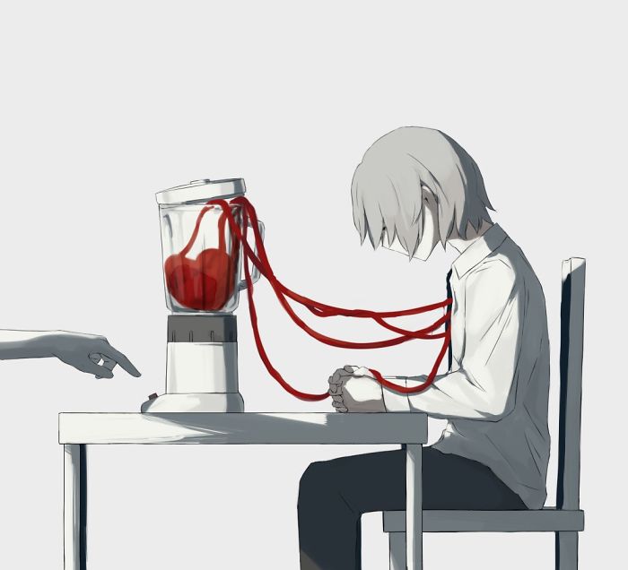 25 сильных иллюстраций японского художника, которые заставят вас задуматься Avogado6, сильные иллюстрации японского художника