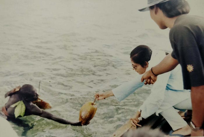 Мадхумала Чаттопадхай, Madhumala Chattopadhyay, сентинельцы, контакт с сентинельцами