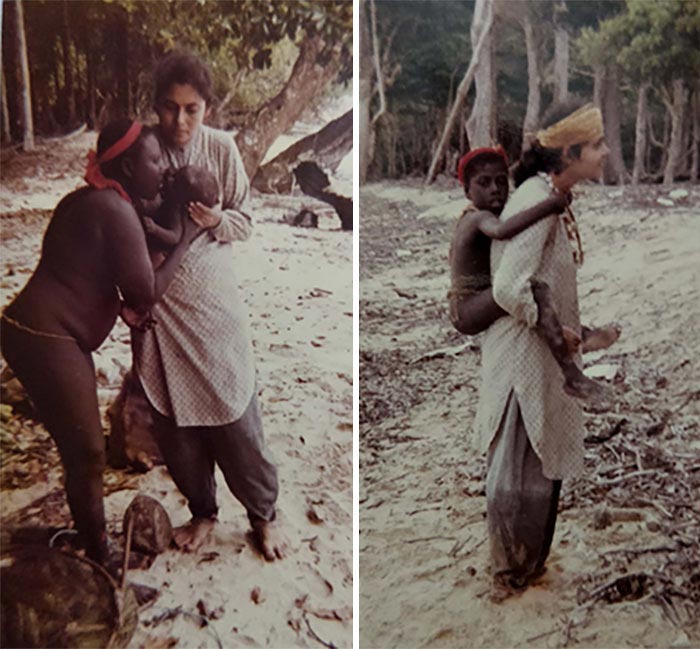 Мадхумала Чаттопадхай, Madhumala Chattopadhyay, сентинельцы, контакт с сентинельцами