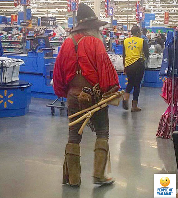 People of walmart, странные покупатели американских супермаркетов