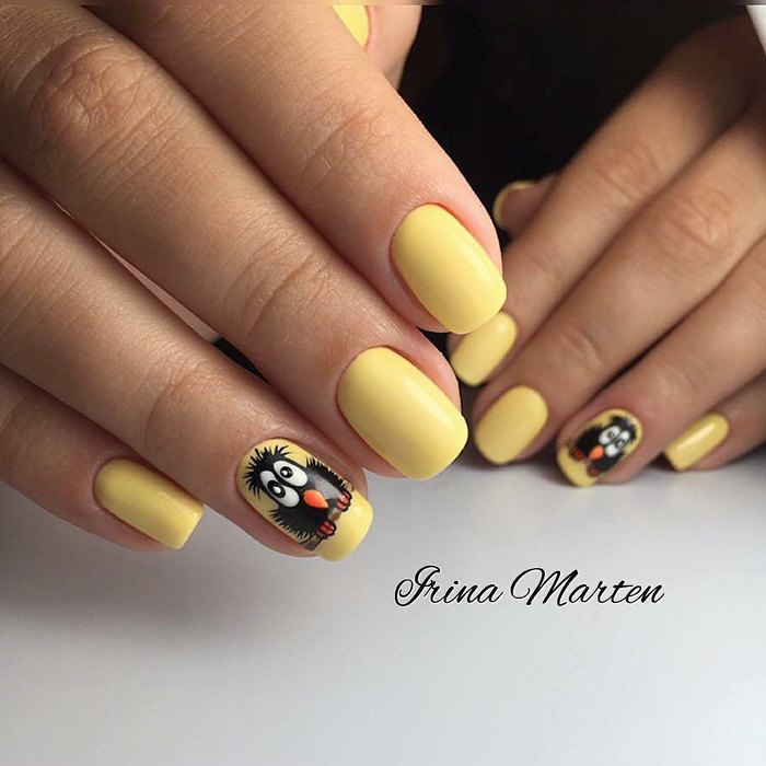 летний маникюр, маникюр 2018, летний маникюр 2018