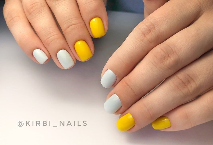 летний маникюр, маникюр 2018, летний маникюр 2018