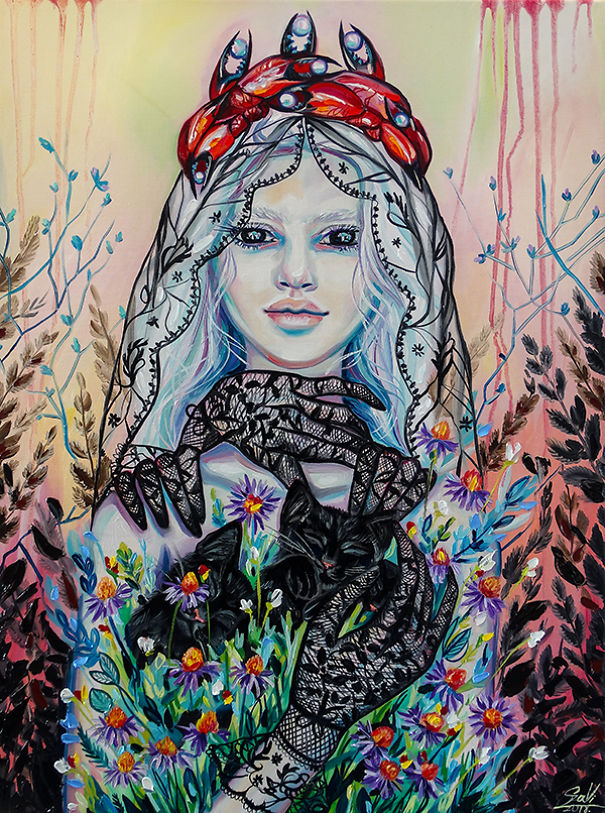 мистические знаки зодиака, знаки зодиака кошки и женщины, Вивьен Санисло, Vivien Szaniszlo