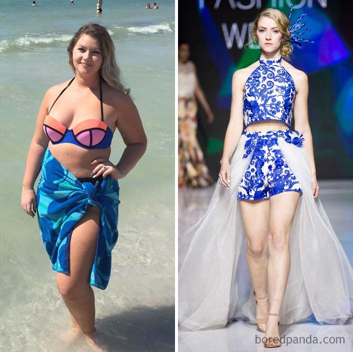 до и после похудения, невероятное похудение