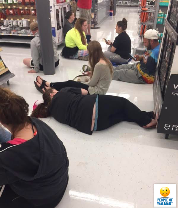People of walmart, странные покупатели американских супермаркетов