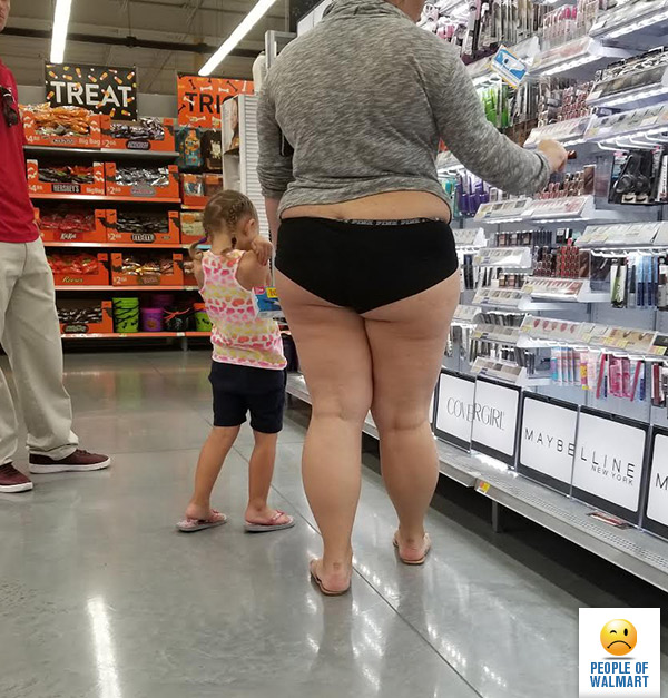 People of walmart, странные покупатели американских супермаркетов