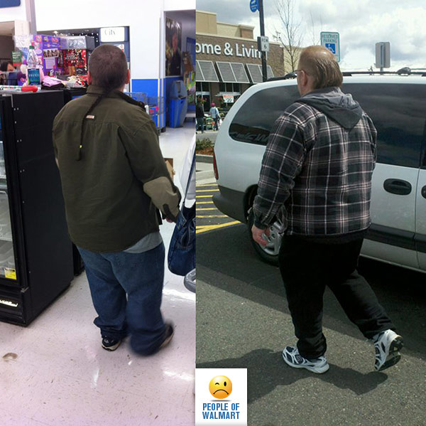 People of walmart, странные покупатели американских супермаркетов