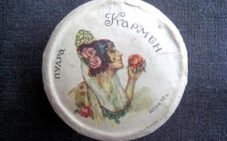 косметика из СССР, чем красились женщины в ссср, чем красились наши мамы