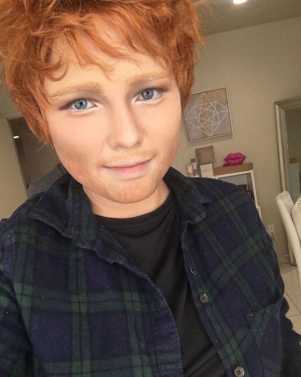 Визажист трансформирует себя в знаменитых персонажей, Промис Таманг Фан, Promise Tamang Phan