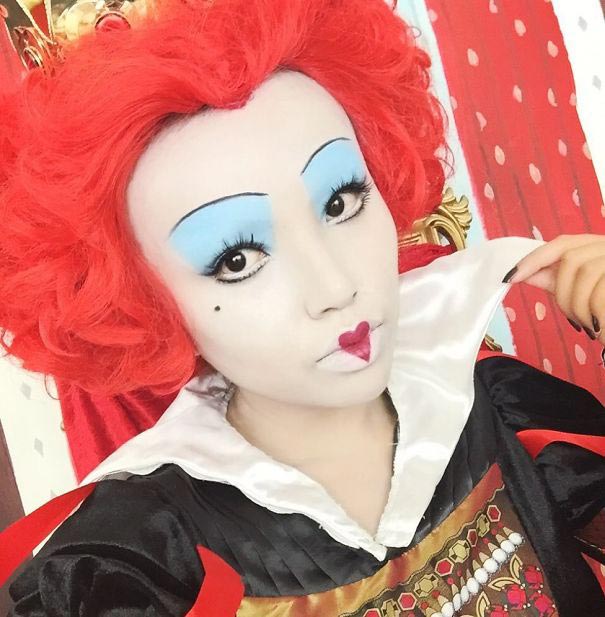 Визажист трансформирует себя в знаменитых персонажей, Промис Таманг Фан, Promise Tamang Phan