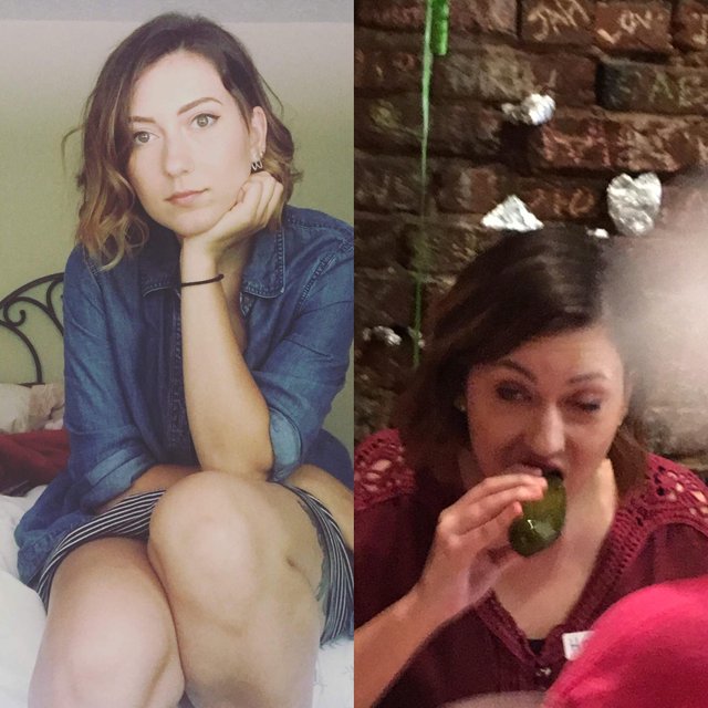 Эти девушки не боятся выглядеть страшными и смешными, девушки корчат страшные и смешные рожи