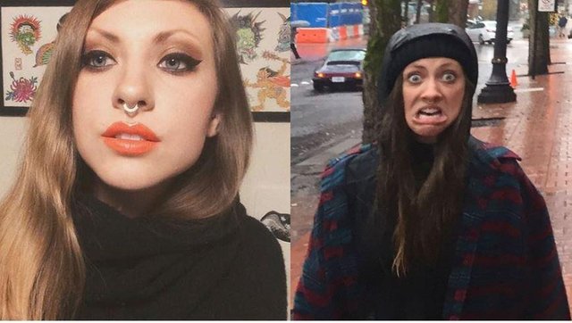 Эти девушки не боятся выглядеть страшными и смешными, девушки корчат страшные и смешные рожи