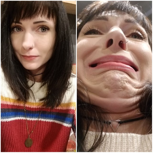 Эти девушки не боятся выглядеть страшными и смешными, девушки корчат страшные и смешные рожи