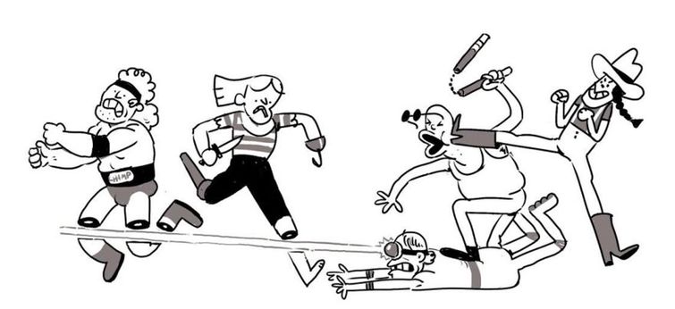 по одному персонажу каждый день, Том Гран, эпичная сцена драки, по одному персонажу в эпичную сцену драки