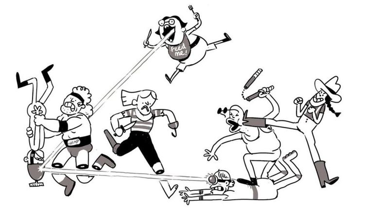 по одному персонажу каждый день, Том Гран, эпичная сцена драки, по одному персонажу в эпичную сцену драки