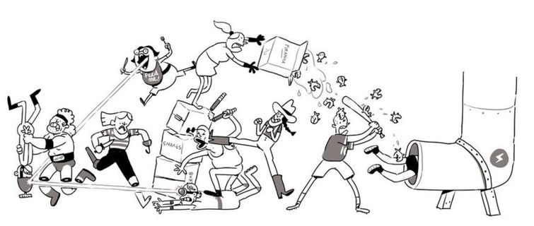 по одному персонажу каждый день, Том Гран, эпичная сцена драки, по одному персонажу в эпичную сцену драки