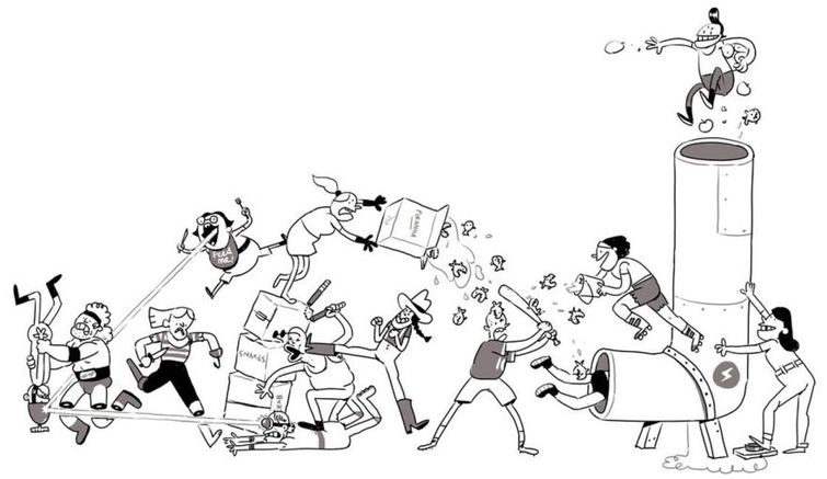 по одному персонажу каждый день, Том Гран, эпичная сцена драки, по одному персонажу в эпичную сцену драки