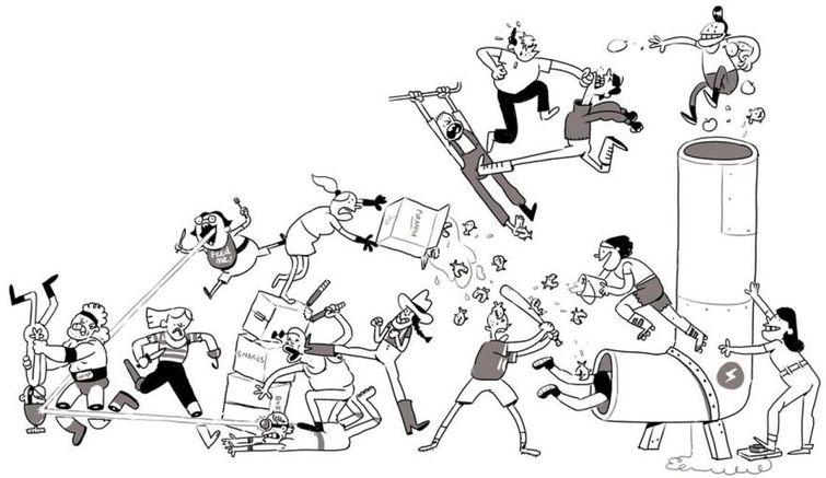 по одному персонажу каждый день, Том Гран, эпичная сцена драки, по одному персонажу в эпичную сцену драки